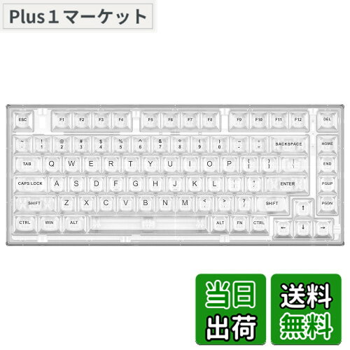 YUNZII X75 有線（クリスタルアイス軸）